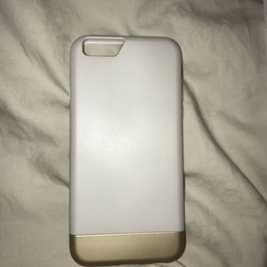 White and gold brand new phone case - iPhone 6
